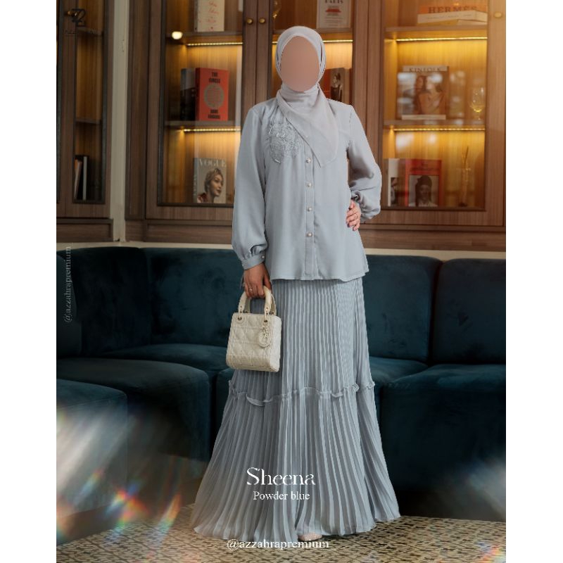 SHEENA DRESS BY AZZAHRA PREMIUM SYAR'I