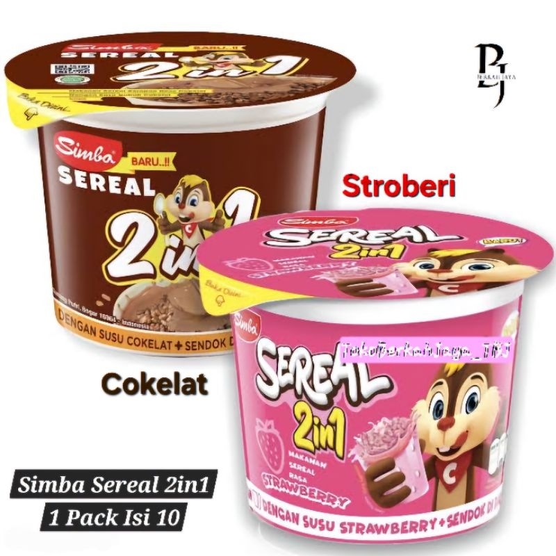 

Simba Sereal 2in1 - 1 Pack Isi 10 Pcs