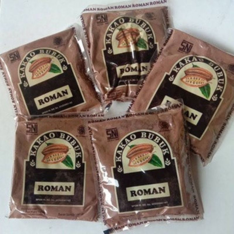 

Coklat Bubuk Roman 35 Gram / Cocoa Powder Roman / Kakao Bubuk Roman