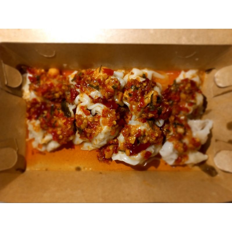 

Wonton Chili Oil Home made isi 5pcs