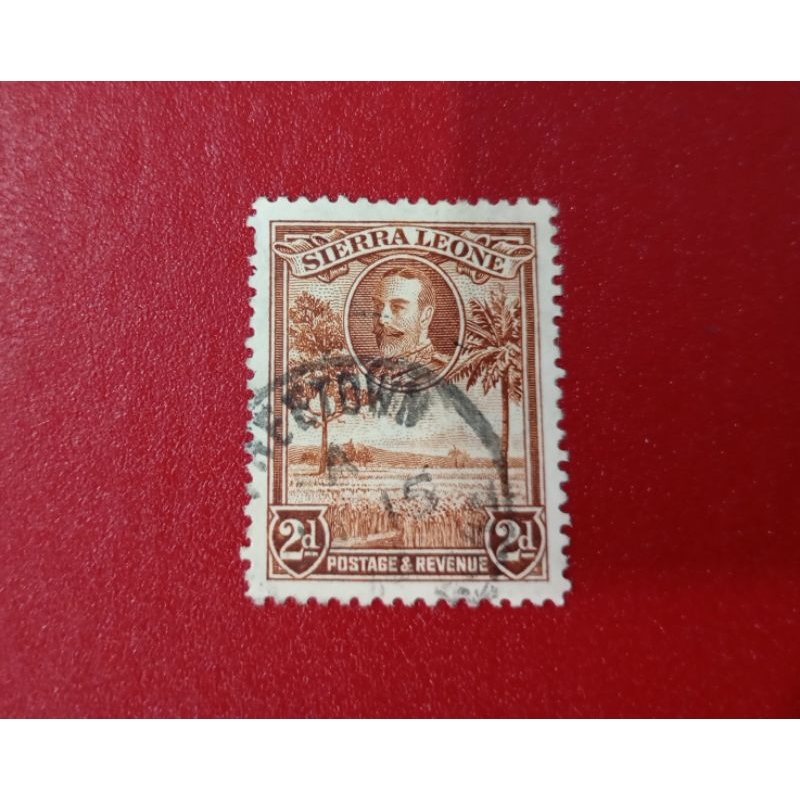 

PRANGKO SIERRA LEONE KING GEORGE V NOMINAL 2D