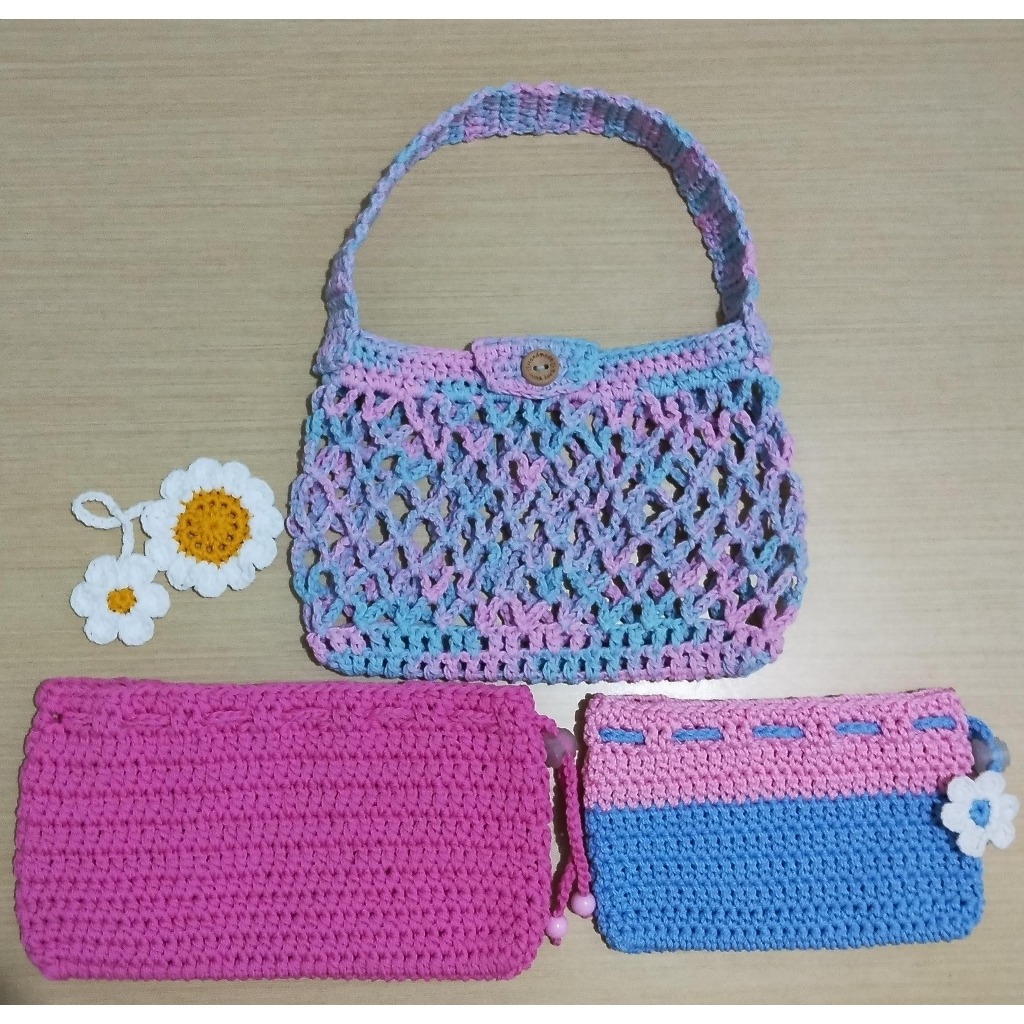 Net bag (Tas Jaring) Rajut