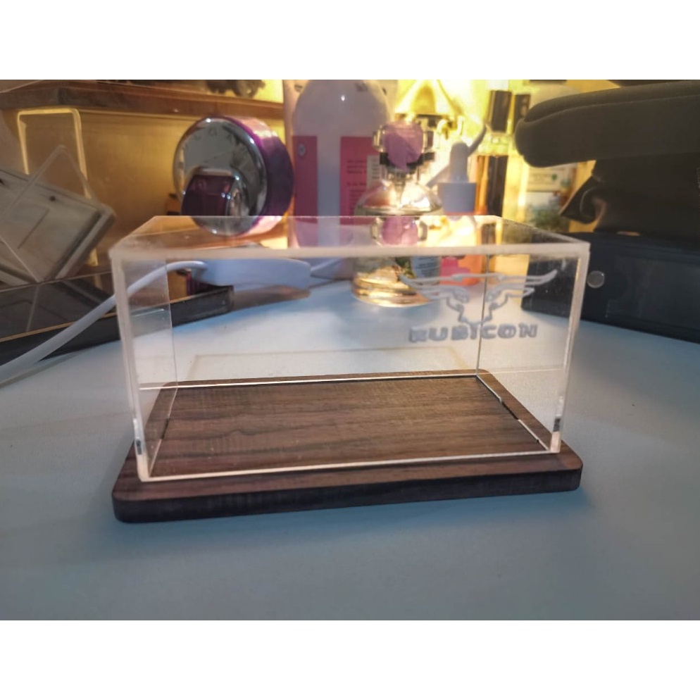 55 Termurah Custom Box AcrylicDiecast Box mobil akrilik Grafir  custom logo  Showcase mobil Tamiya