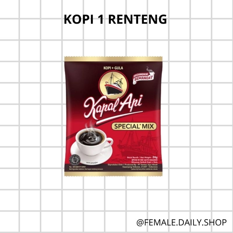 

kopi kapal api mix sachet 23 g