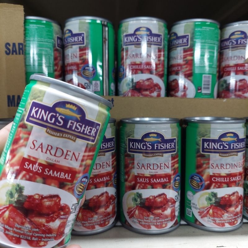 

KINGS FISHER SARDEN SAUS SAMBAL 155 GR
