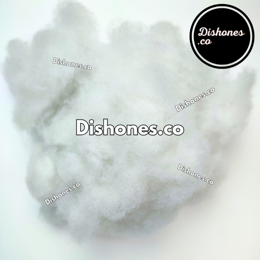 Dakron / Dakron Rajut / Kapas Boneka / Dakron Isian Boneka Rajutan / Dakron Bantalan / Kapas Serbagu