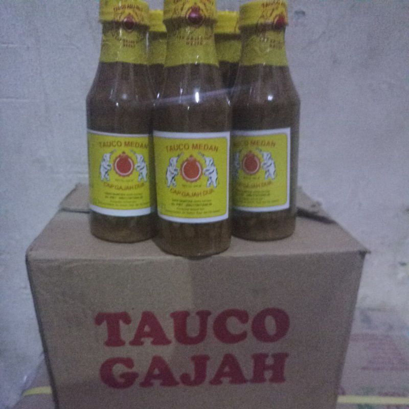 

tauco cap gajah asli medan 1dus isi 12 botol 1 botol 250g