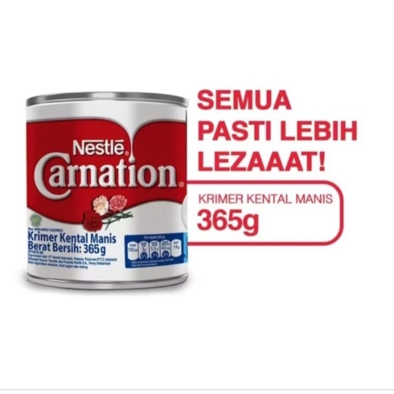 

SUSU KENTAL MANIS NESTLE CARNATION 365GR