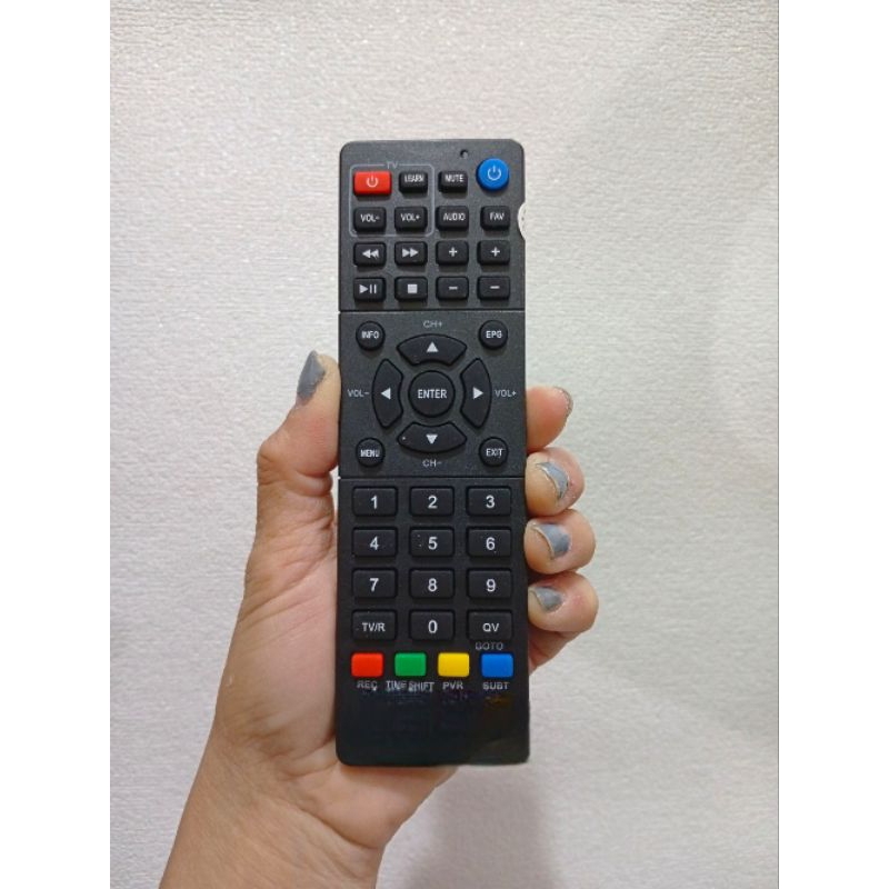 REMOT SET TOP BOX POLYTRON REMOT SET BOX POLYTRON/REMOT  DIGITAL STB POLYTRON PDV 610 PDV 700
