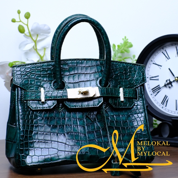 CROCO - TAS KULIT BUAYA ASLI - Tas Wanita - Model Terbaru