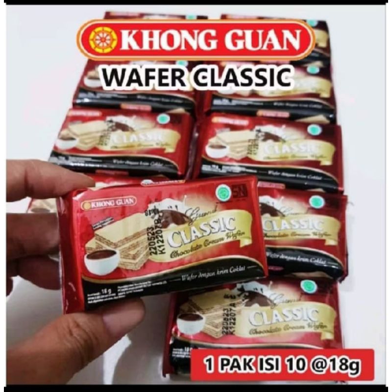 

WAFER CLASSIC KHONG GUAN 10PCS