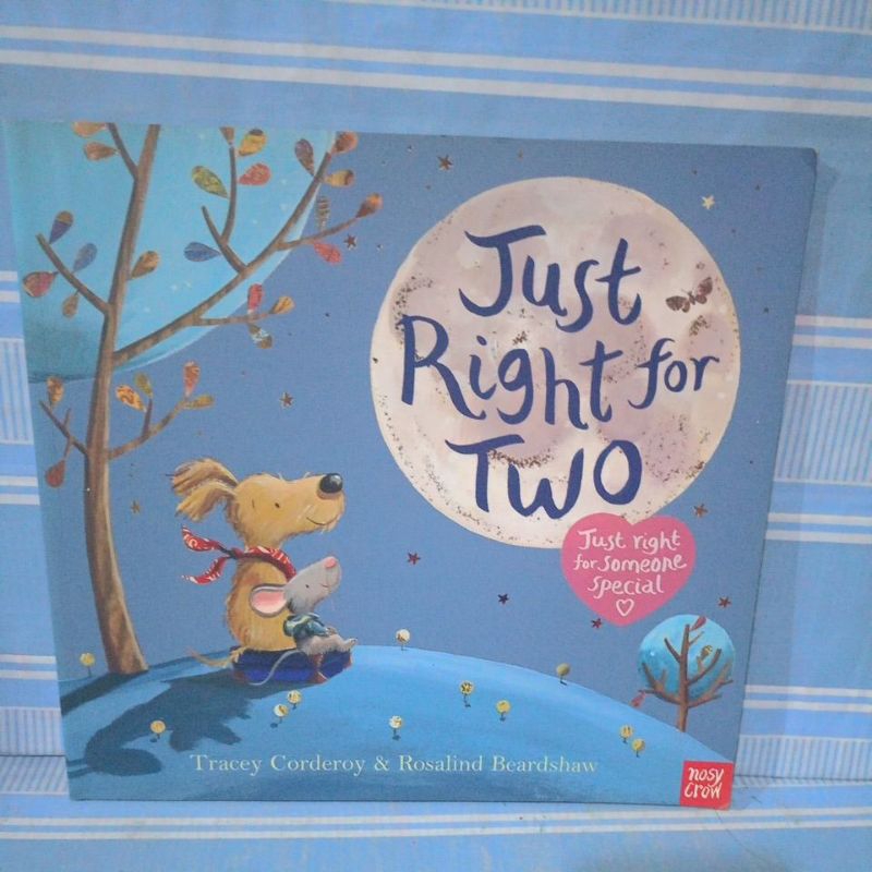 Import : Just Right for Two by Tracey Corderoy