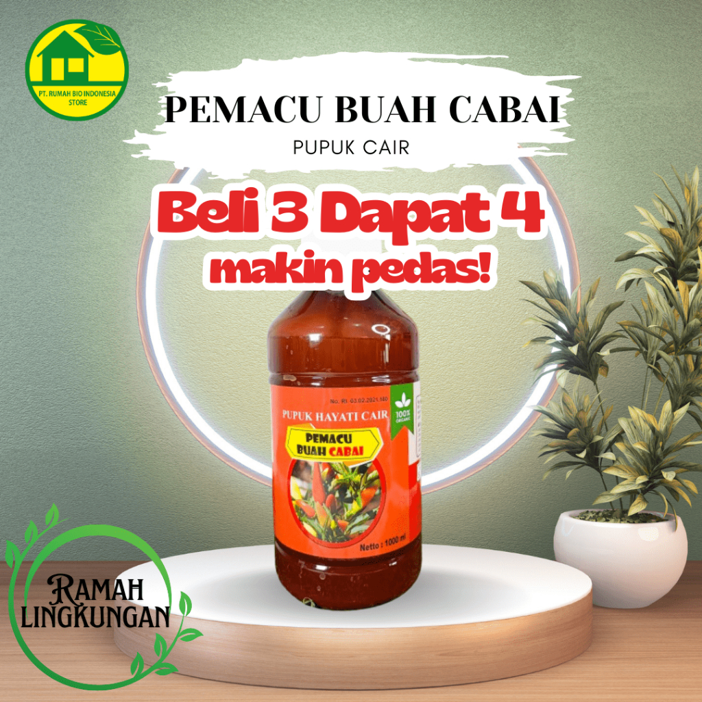 Booster Tanaman Cabai Pupuk Hayati Cair