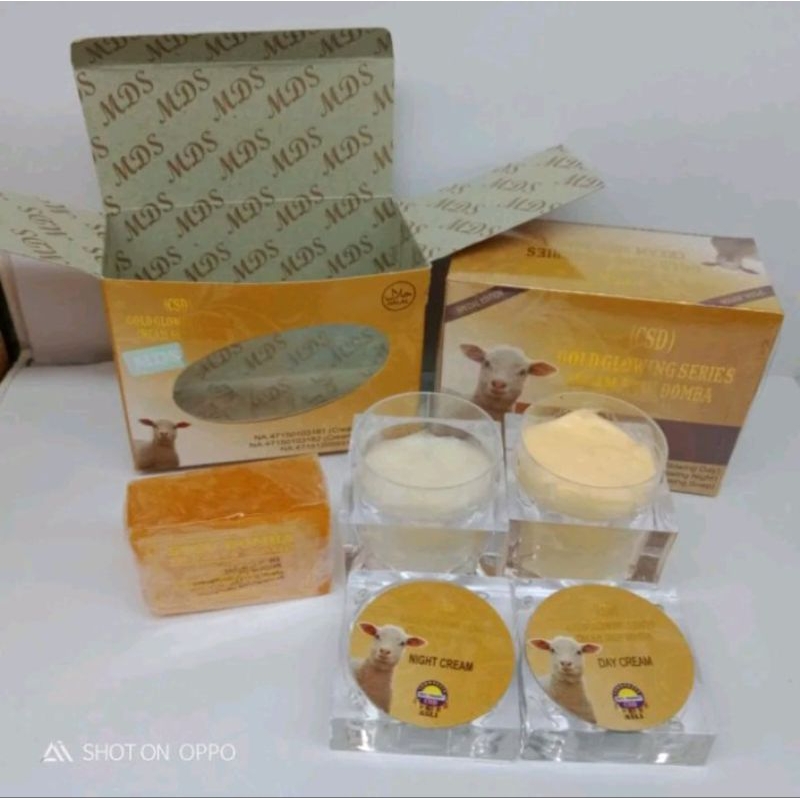 Cream Sudom Gold 30gram || Paket Cream CSD gold 15gr || Cream Susu Domba Gold 30g