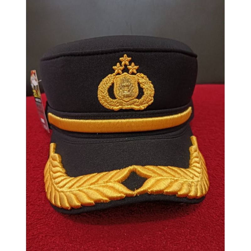 topi pamen polri pielcap pamen polisi