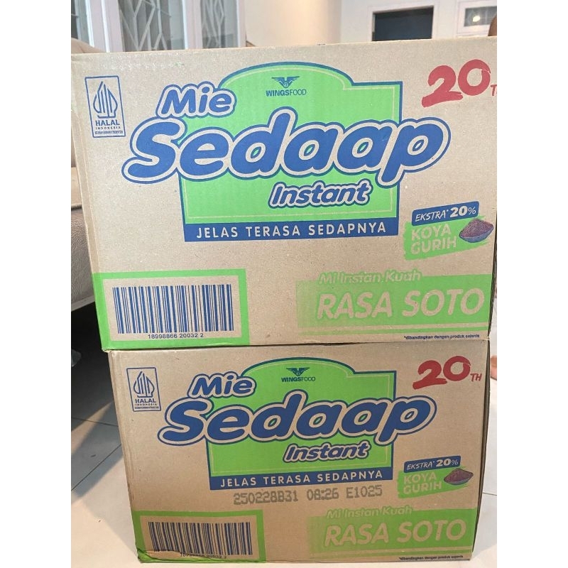 

mie sedap soto 1 Dus harga grosir isi 40