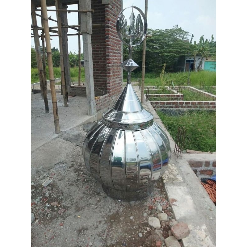 Kubah Stenliss UD. SINAR GUMUK AGUNG. Diameter 1 meter