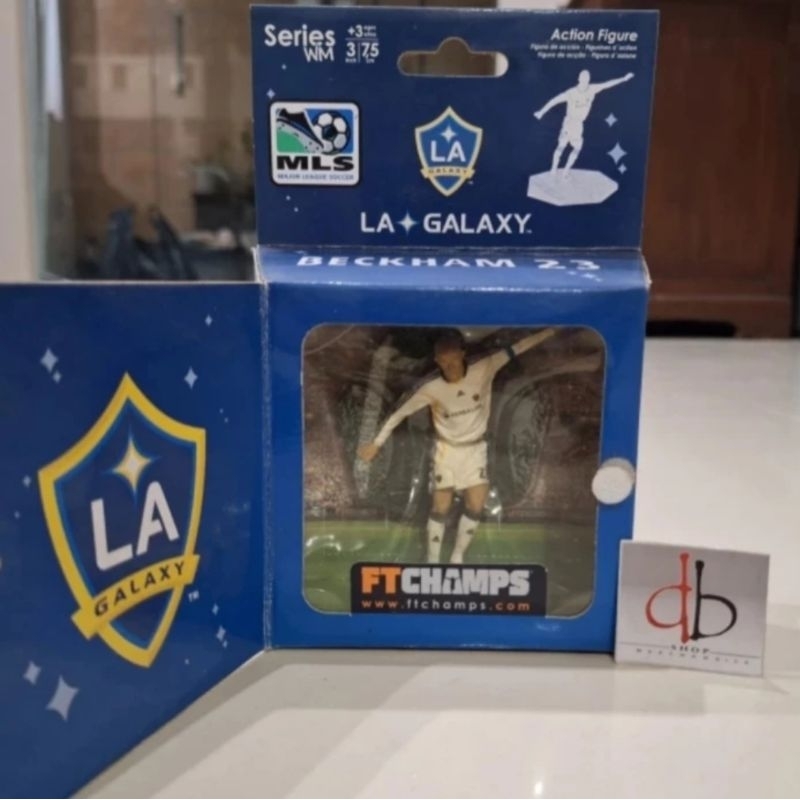Figure Ft Champs David Beckham 23 LA Galaxy 3"