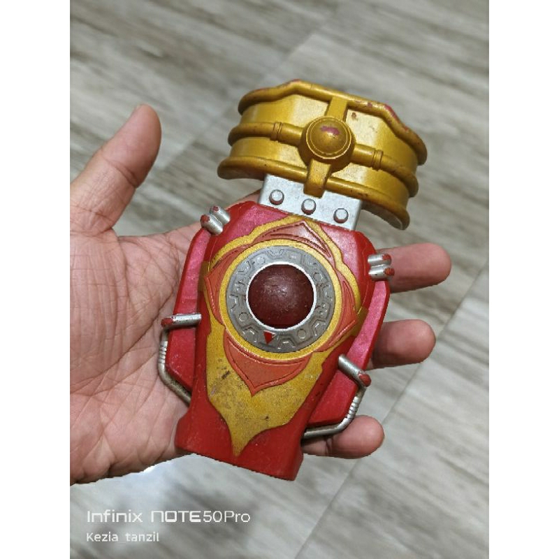 JUALAN ACTION FIGURE FIGUR SENJATA ARMOR ORIGINAL ASLI RCTI ISHIMORI PRODUCTION BANDAI 2013 DX BIMA 