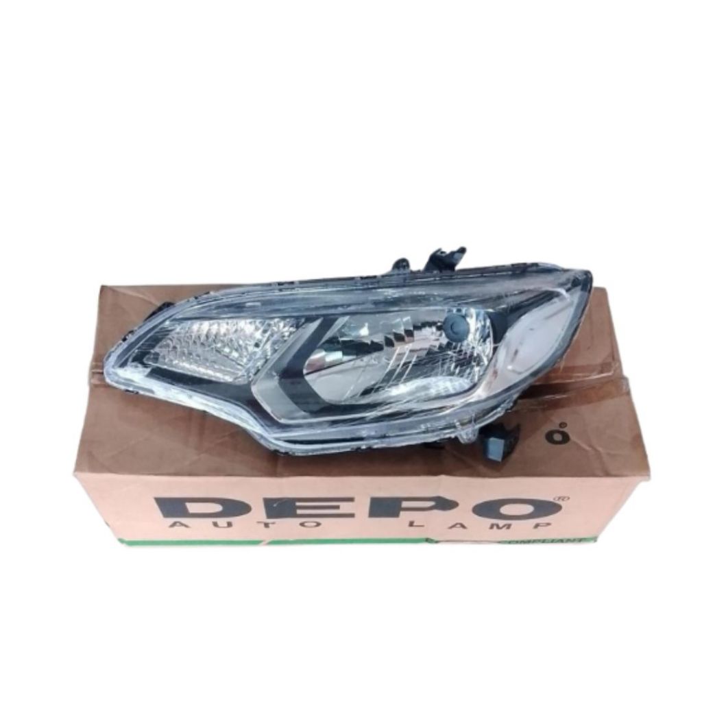 DEPO HEADLAMP LAMPU DEPAN MOBIL JAZZ 2012 2013 2014