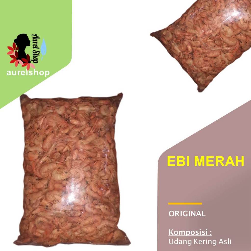 

250 gram Ebi Kulit Merah