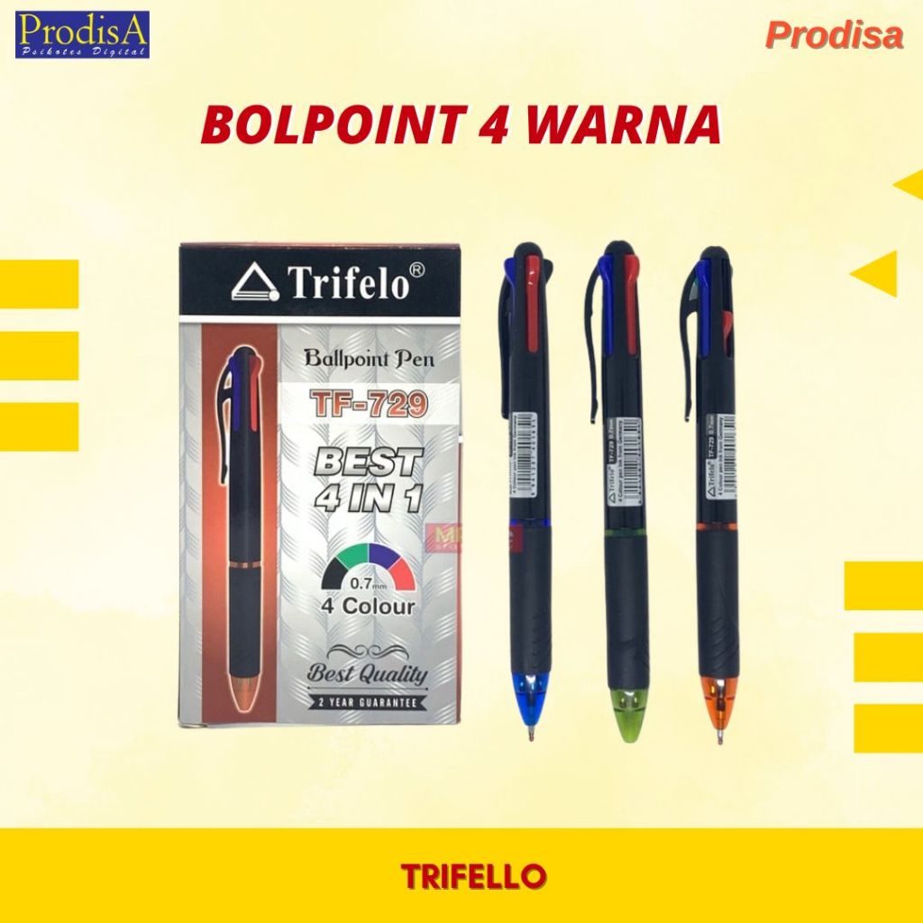 

BOLPOINT 4 WARNA (HITAM, MERAH, HIJAU, BIRU)