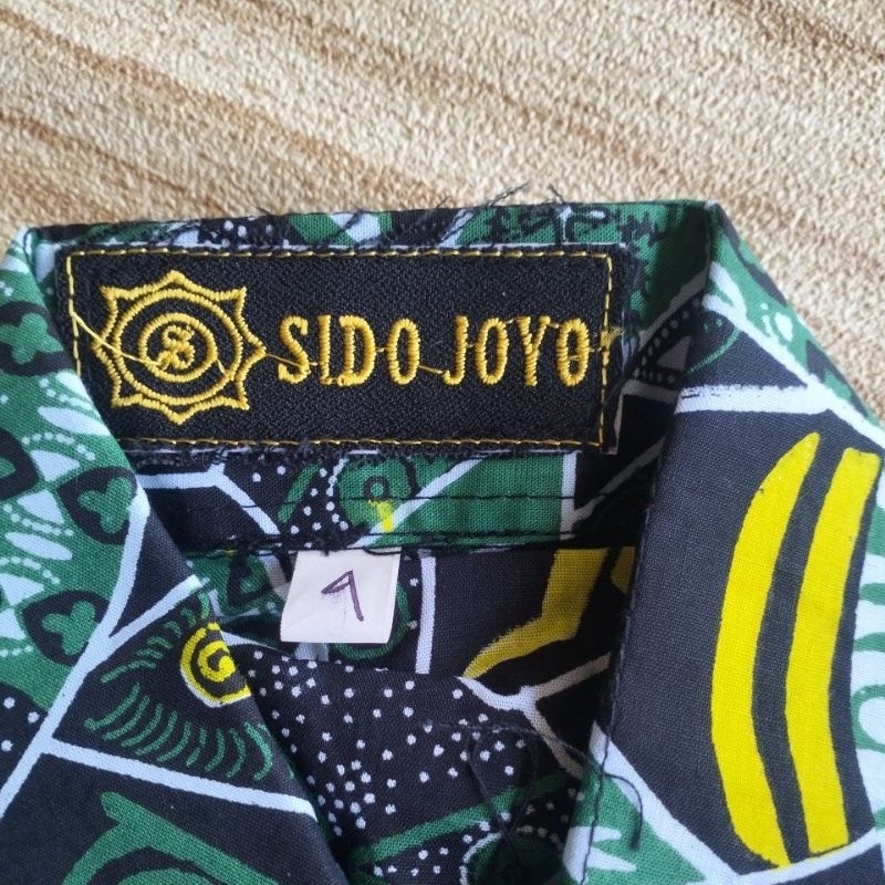 Cuci Gudang  Pusat Seragam Batik Sd Sidoarjo Lengan Panjang Batik Uks Sidoarjo Lengan Panjang