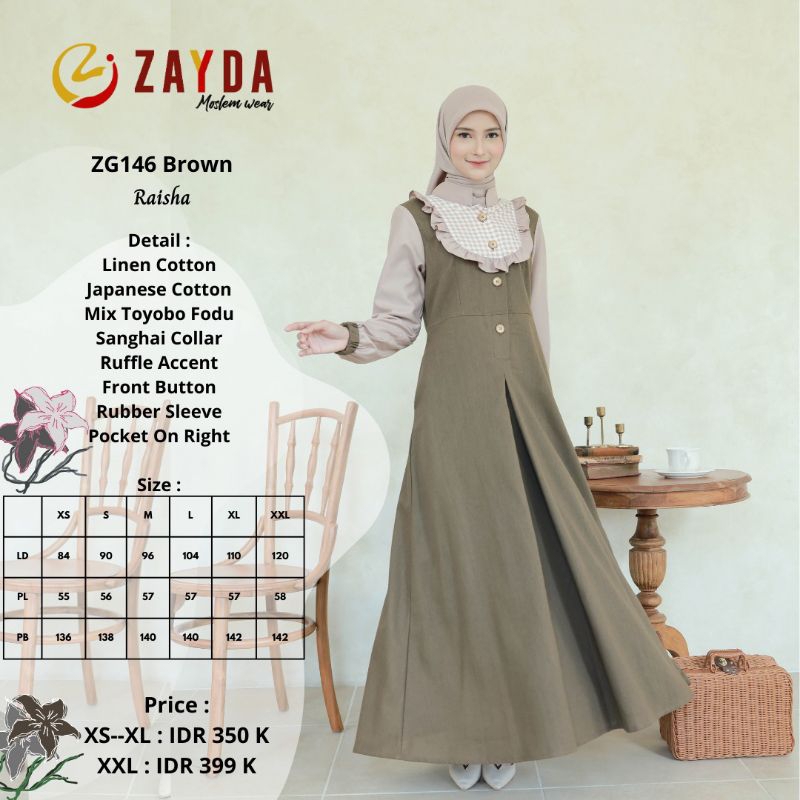 Gamis Zayda ZG146 / Gamis Zayda