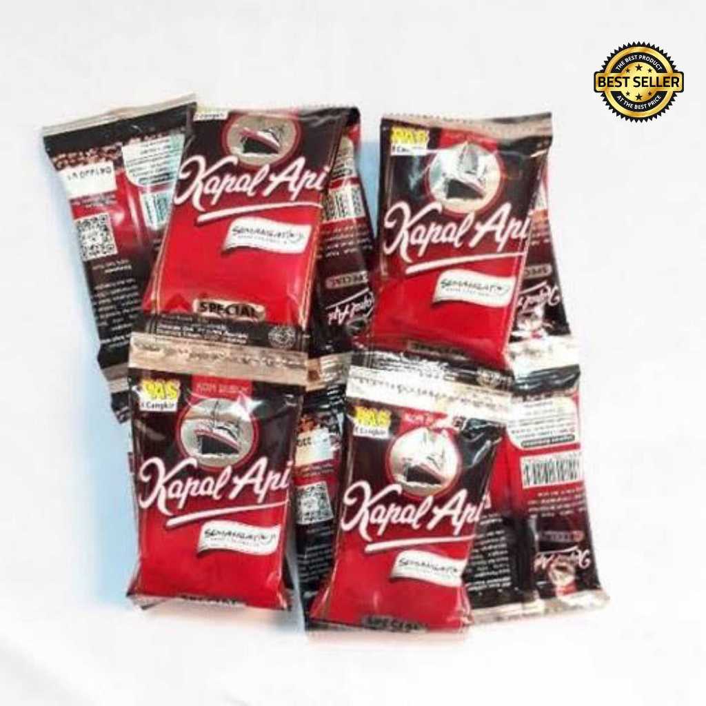 

Kopi Kapal Api mini special merah 6.5gram / Kopi kapal api kecil 6,5g /1 sachet