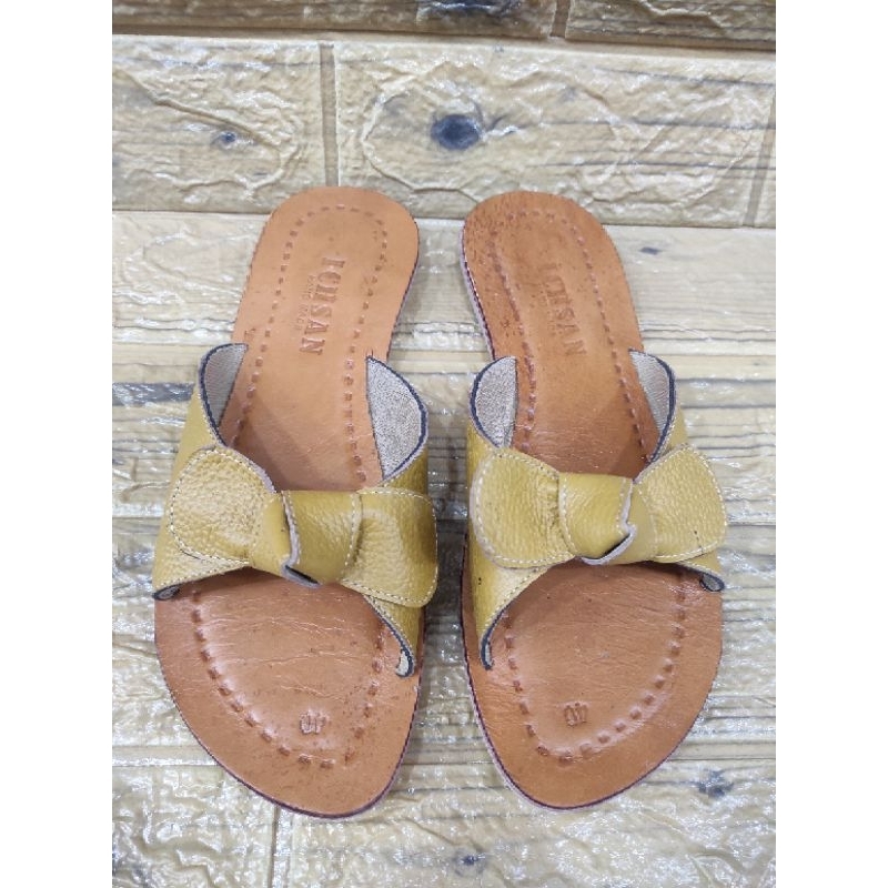 sendal kulit nabati/ taslir magetan *karya pahala 4*