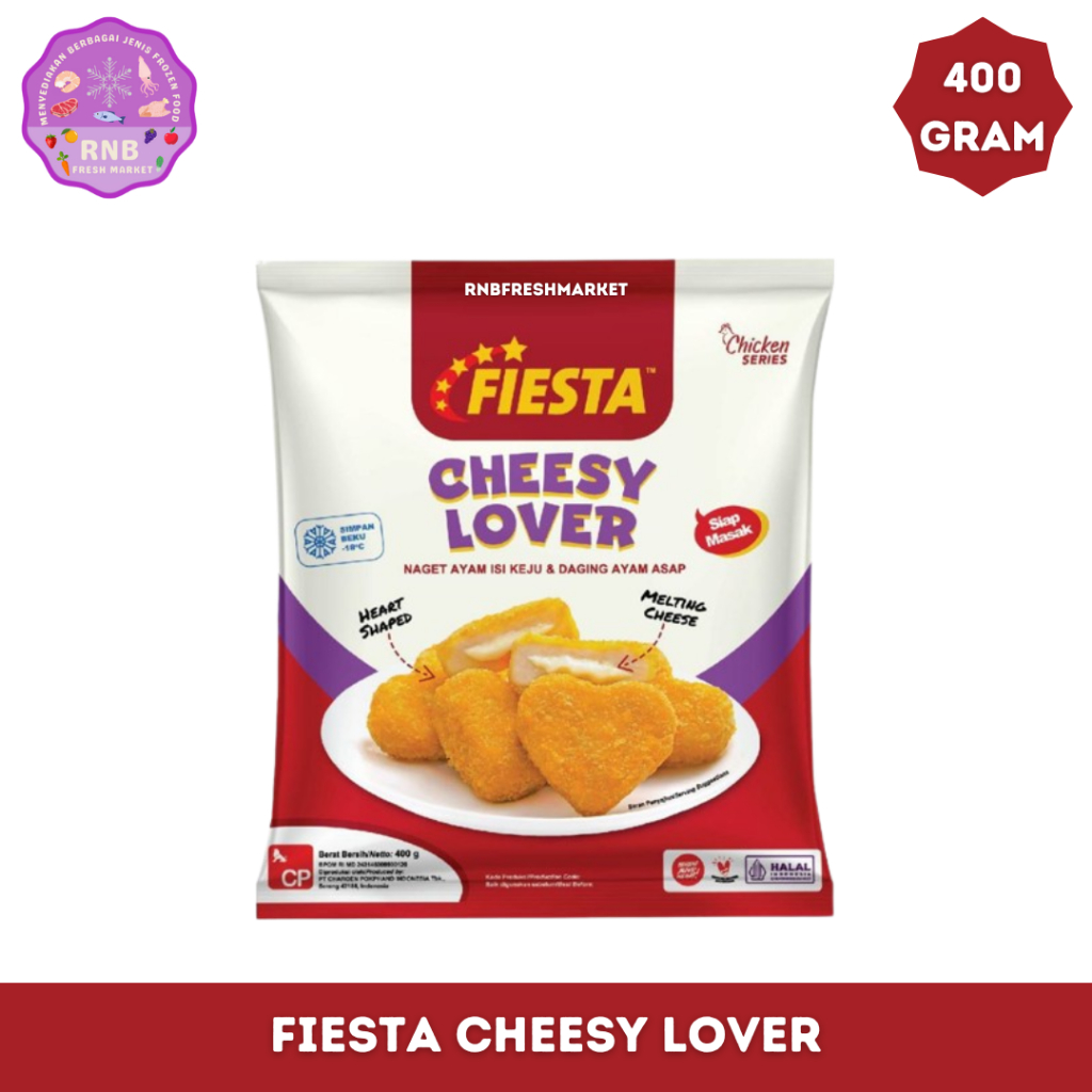 

Fiesta Cheesy Lover Netto 400 Gram