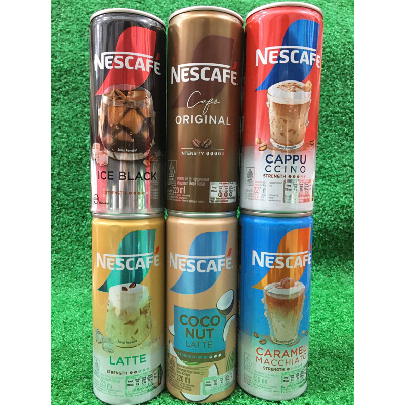 

Nescafe Coffee Can Drink Kopi Kaleng 220ml Lokal HALAL