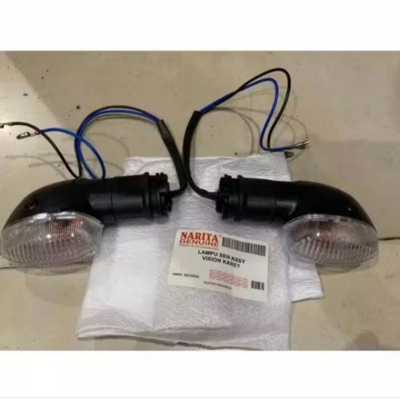 Lampu sen depan pnp belakang vixion lama karet/Byson