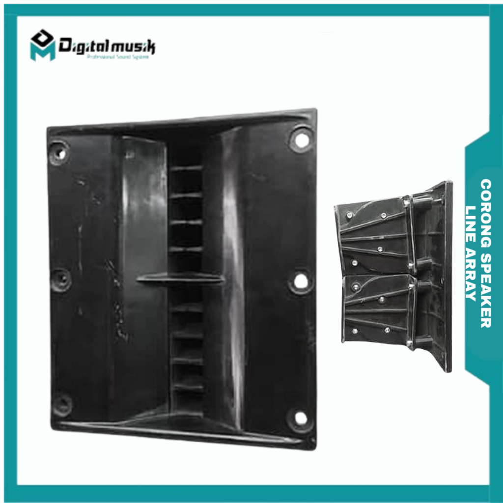 AUDIO ONE -Horn 0060 - Corong Speaker - Daun Tweeter Line Array Kualitas Import -DM