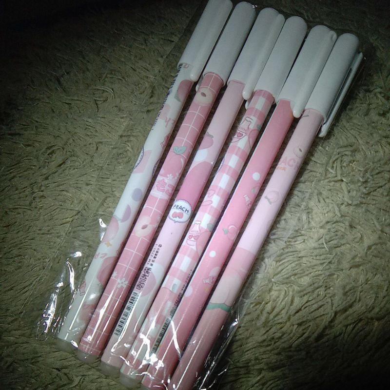 

pulpen gel hapus karakter fruit/pulpen erasable/bolpoin