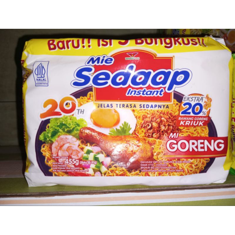 

Mie Sedaap Goreng isi 5