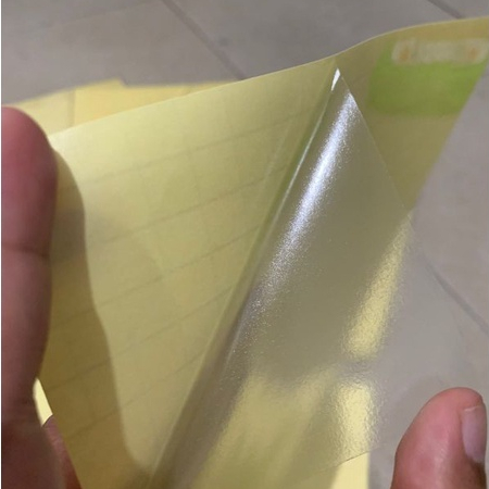 

Plastik Laminasi Dingin A4 140 gram isi 10lembar - Motif Glossy ( Sticker Bening Transparant Pelapis Kertas Foto Glossy