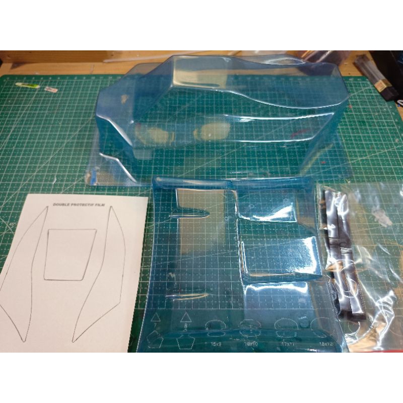 Body RC Buggy skala 1/12 rlaarlo lc racing wl toys 124019 124017 124007 124010