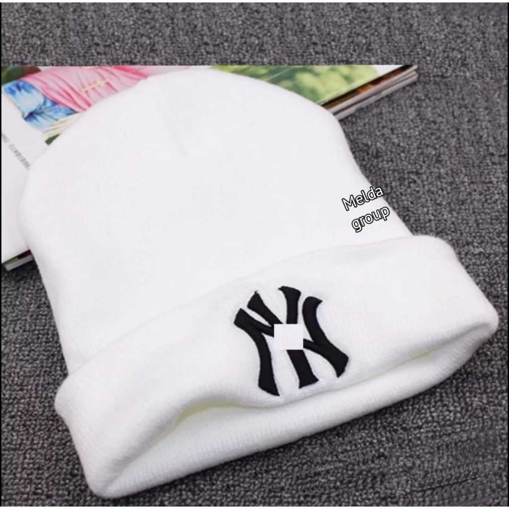 Topi Kupluk Beanie Hat Cap NY Kekinian Pria Wanita ( BISA BAYAR DI TEMPAT )