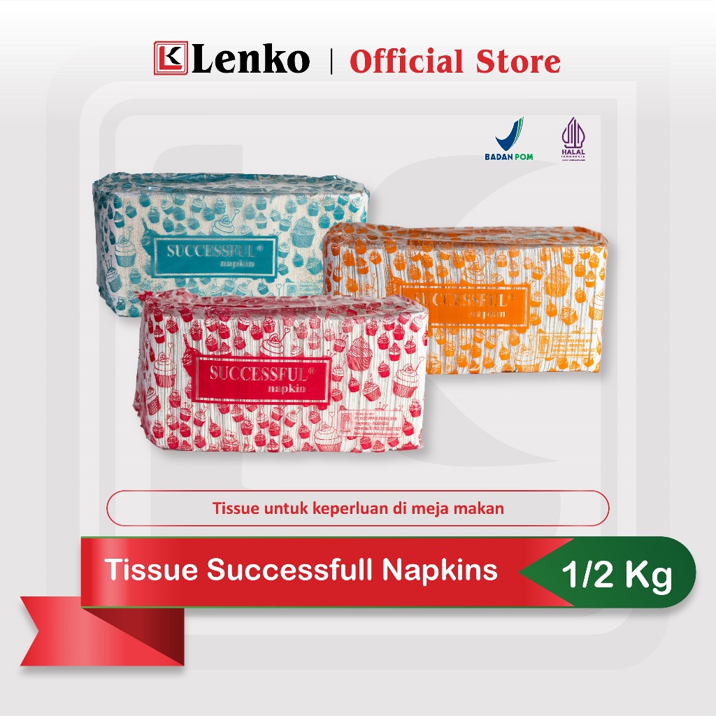 Tissue Successful Napkin Kiloan 1/2 Kg