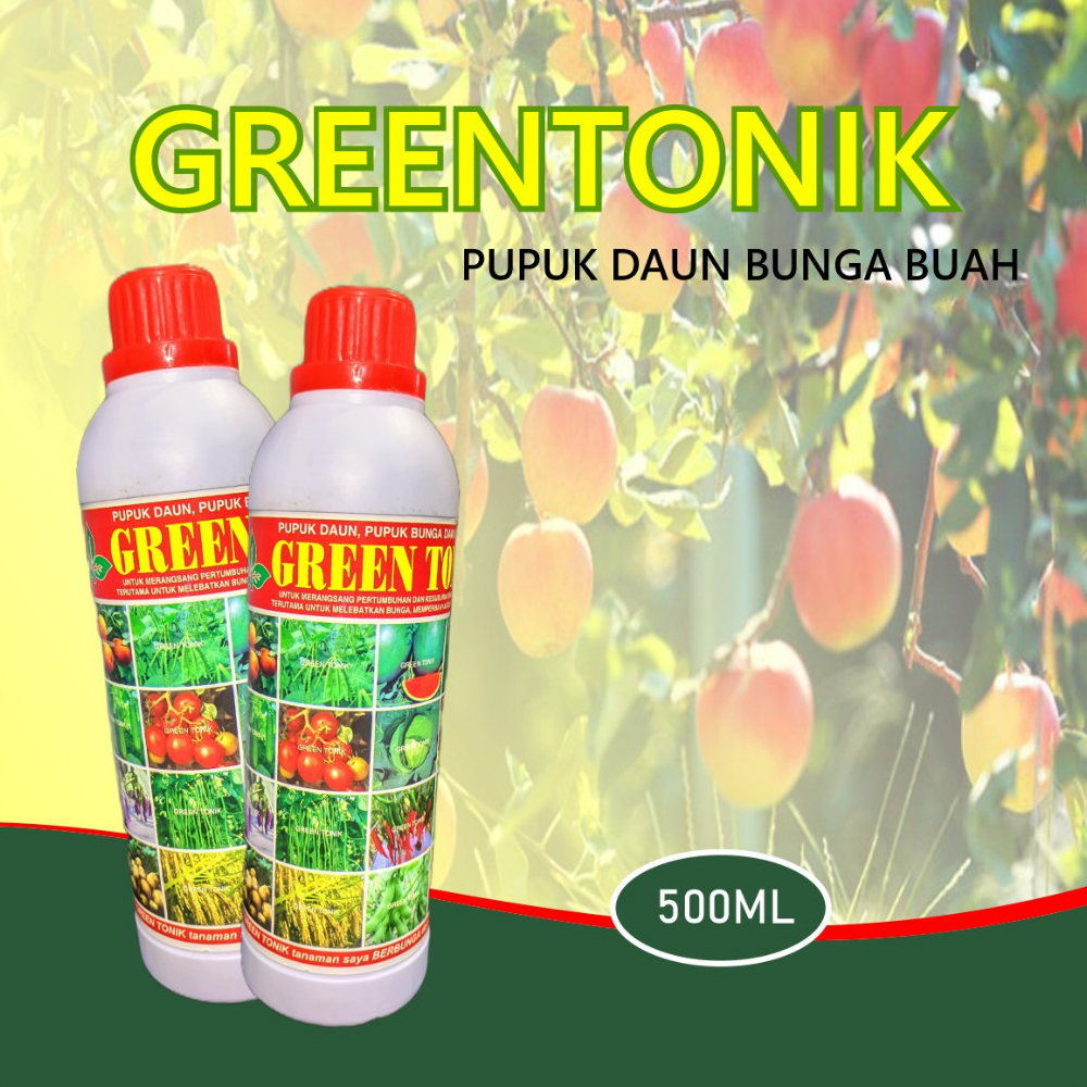 GreenTonik Pupuk Cair NPK Cair Nutrisi Tanaman 500ml