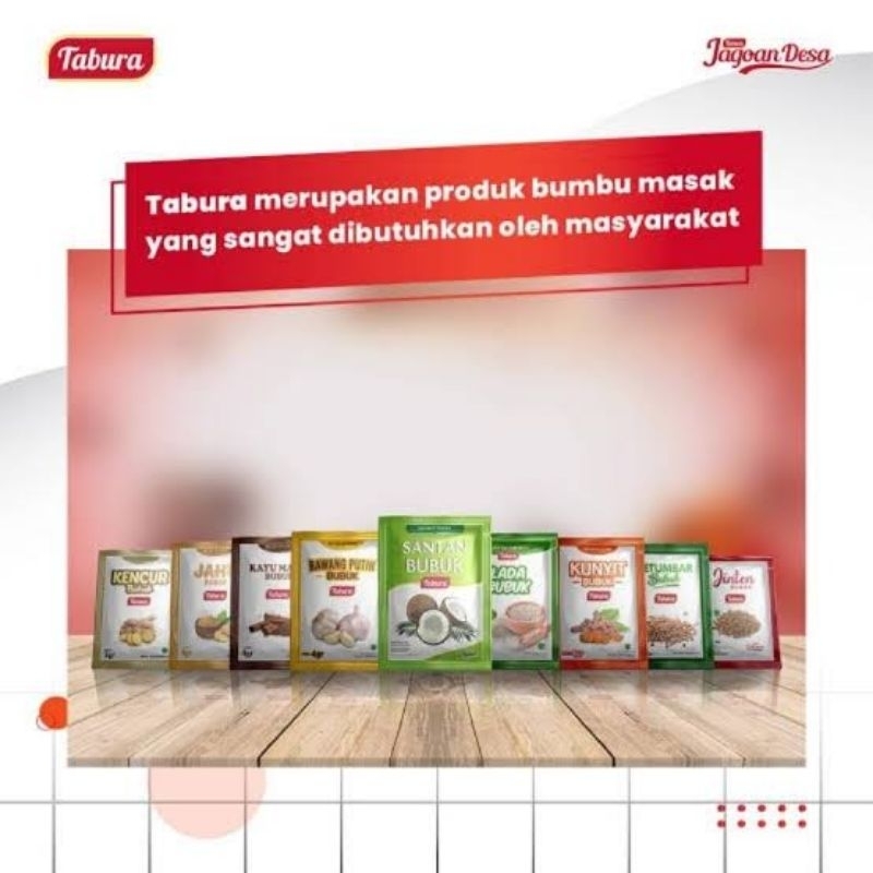 

Tabura bumbu masak dapur, 1 renteng isi 12 pcs