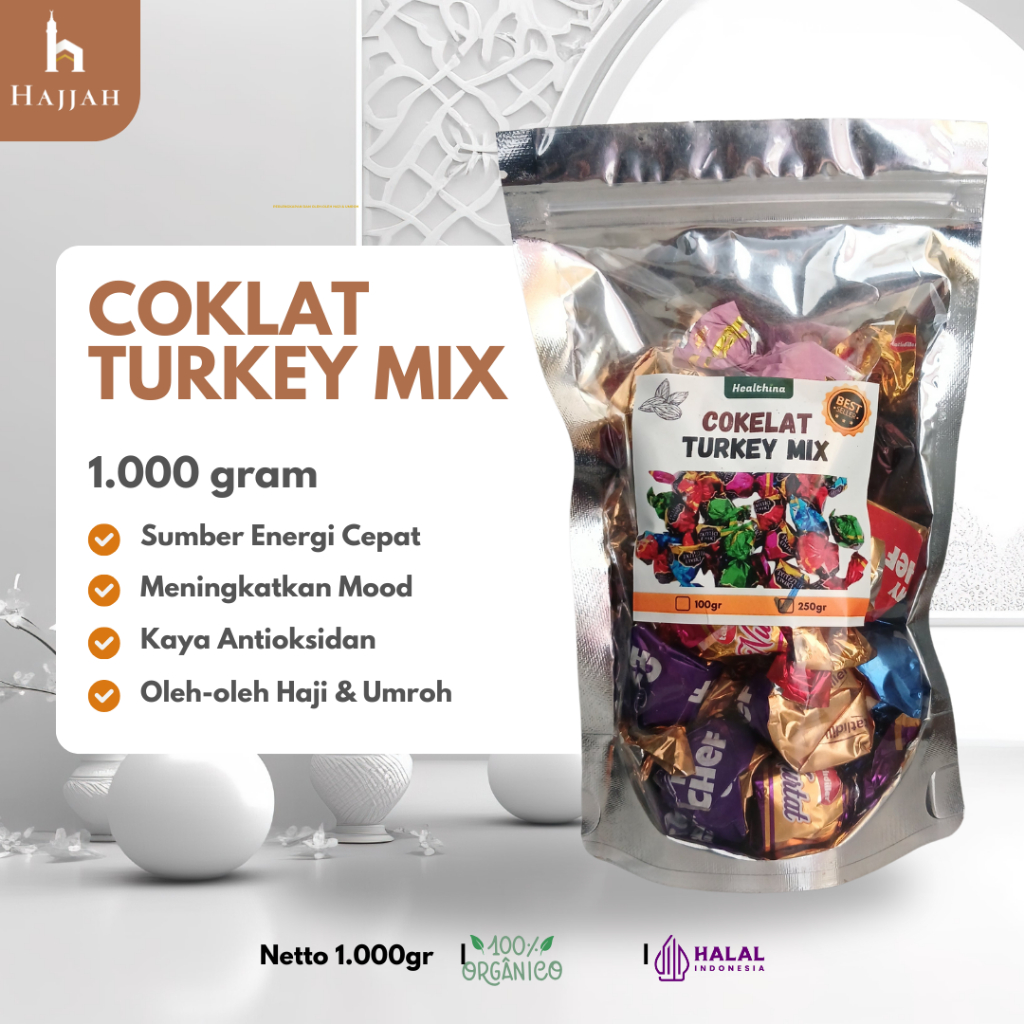 

Cokelat Arab Premium 1kg Mix Rasa Enak Pasti Lumer Bergizi Coklat Turki COD Makassar