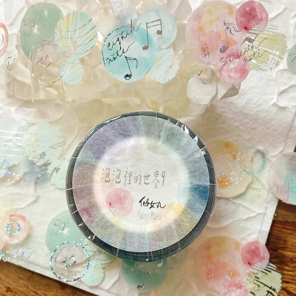 

Fairy Maru Glossy World Bubble Pet Tape Sticker