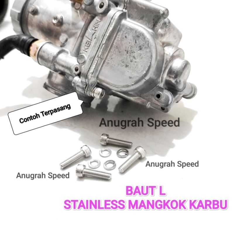 [PROMO] BAUT L MANGKOK KARBU PWK PE PWL BAUT L STAINLESS 304 ORIGINAL KARBU KEIHIN SUDCO KOSO CPO KR