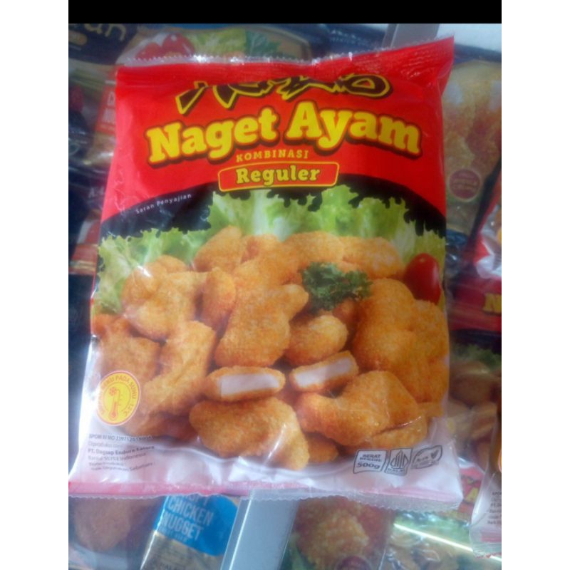 

Hemato naget ayam reguler