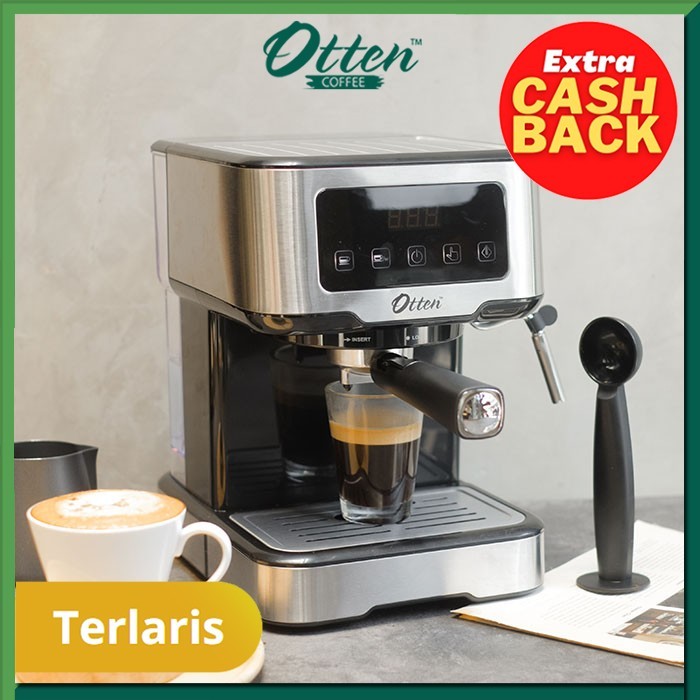 Otten - Mesin Kopi Espresso 15 Bar (Ottura Layar Sentuh) - Espresso Coffee Machine