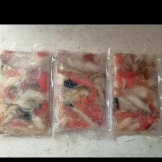 

(NEW) TELUR IKAN TELUR CUMI SEGAR BEKU 500GR FRESH