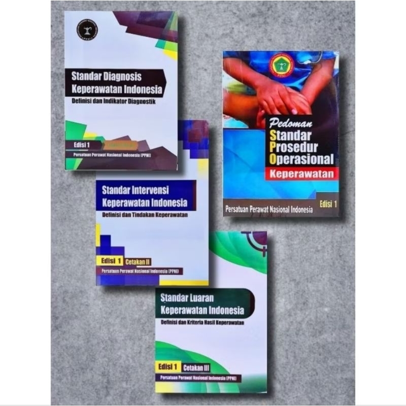 SIKI, SDKI, SLKI, Pedoman SPO (1 Set 4 buku )