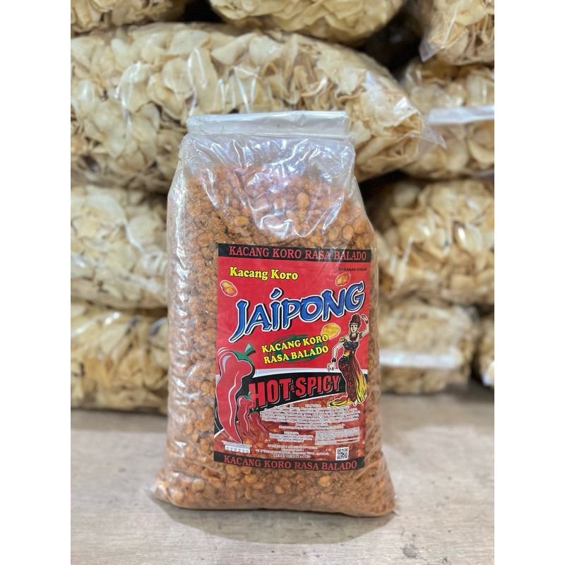 

Kacang Koro Pedas Jaipong 4Kg